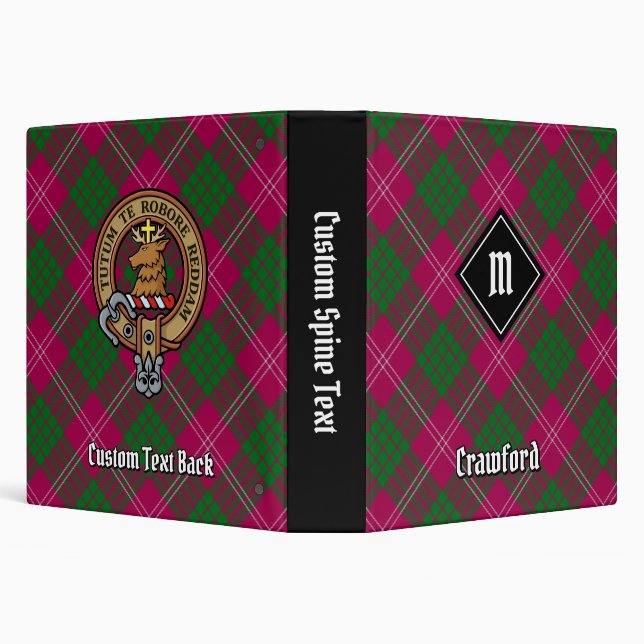 Classeur Clan Crawford Tartan (Arrière-plan)