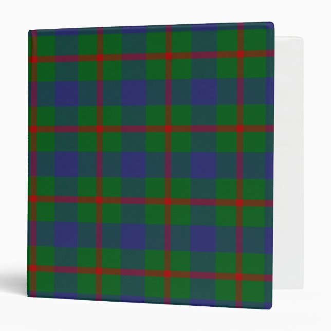 Classeur Clan écossais Agnew Tartan Plaid (Devant/Intérieur)