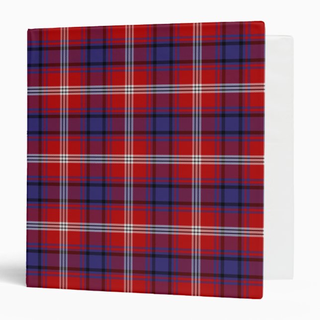 Classeur Clan écossais Ainslie Tartan Plaid (Devant/Intérieur)