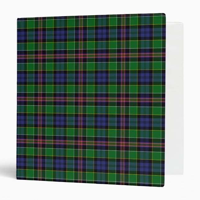 Classeur Clan écossais Allison Tartan Plaid (Devant/Intérieur)