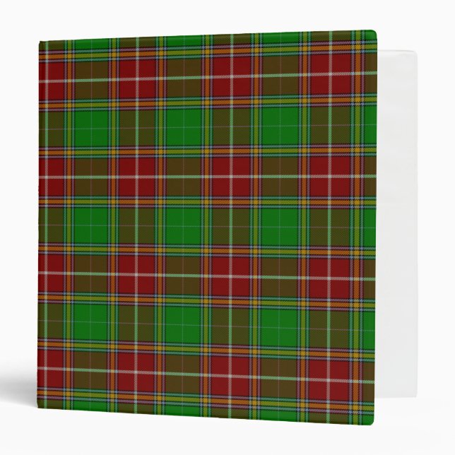 Classeur Clan écossais Baxter Tartan Plaid (Devant/Intérieur)