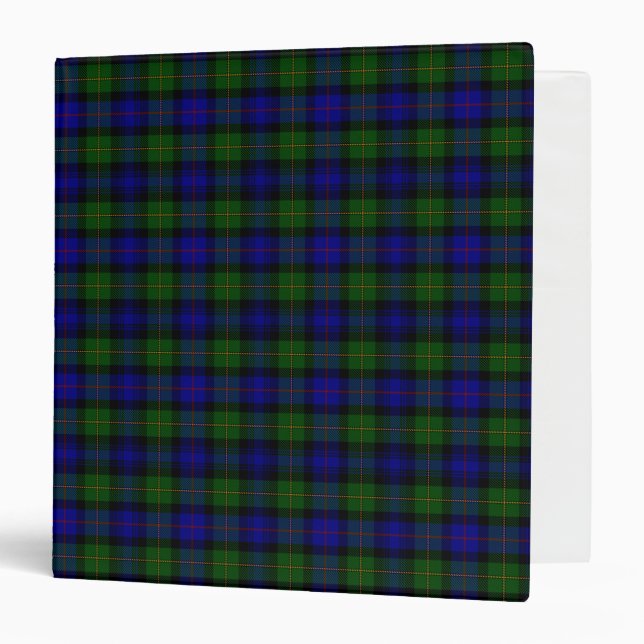 Classeur Clan écossais Bonner Tartan Plaid (Devant/Intérieur)