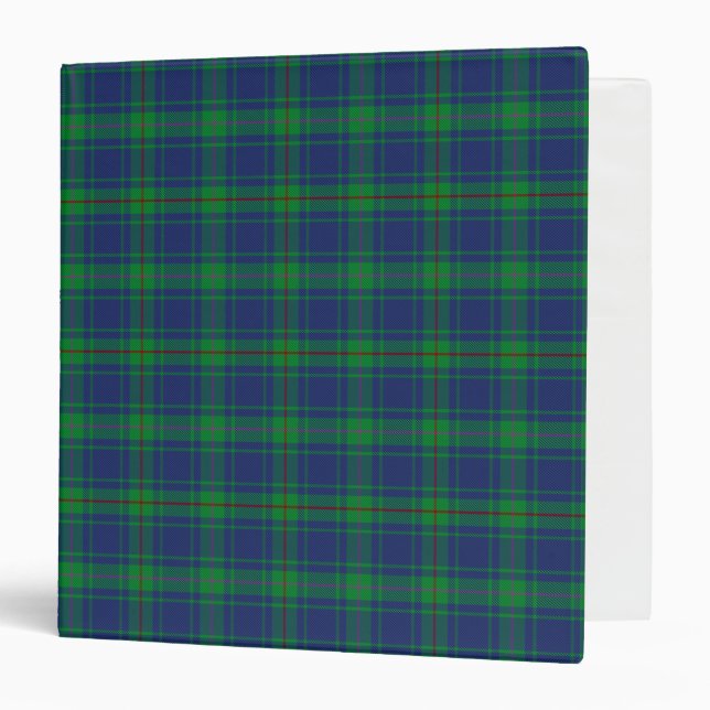 Classeur Clan écossais Burt Tartan Plaid (Devant/Intérieur)