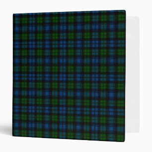 Classeur Clan écossais Campbell Military Tartan Plaid
