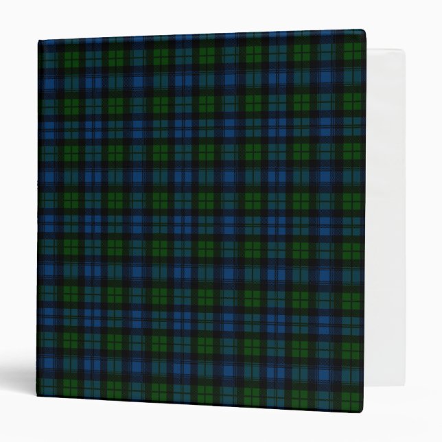Classeur Clan écossais Campbell Military Tartan Plaid (Devant/Intérieur)