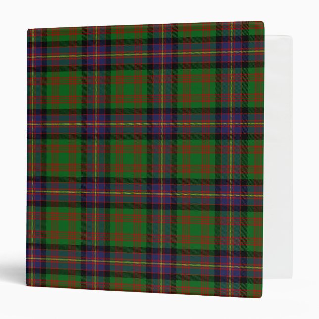 Classeur Clan écossais Cochrane Tartan Plaid (Devant/Intérieur)