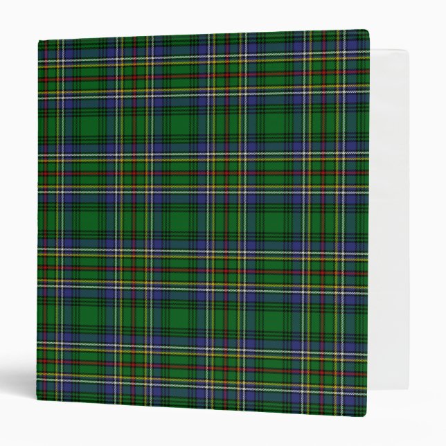 Classeur Clan écossais Cockburn Tartan Plaid (Devant/Intérieur)