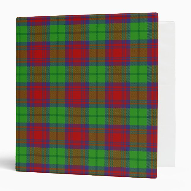 Classeur Clan écossais Cranston robe Tartan Plaid (Devant/Intérieur)