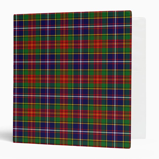 Classeur Clan écossais Crozier Tartan Plaid (Devant/Intérieur)