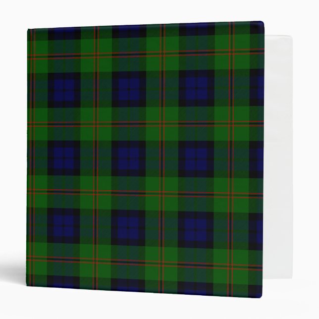Classeur Clan écossais Dundas Tartan Plaid (Devant/Intérieur)