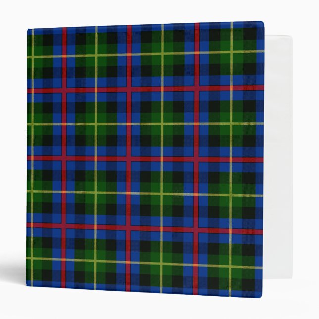 Classeur Clan écossais Farquharson Tartan Plaid (Devant/Intérieur)
