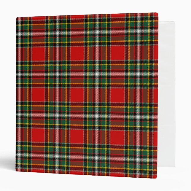 Classeur Clan écossais Gillespie Tartan Plaid (Devant/Intérieur)
