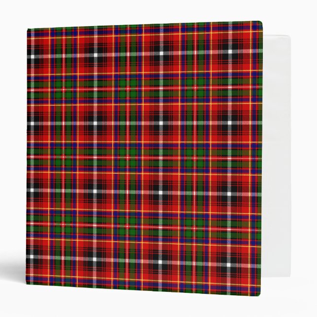 Classeur Clan écossais Innes Tartan Plaid (Devant/Intérieur)