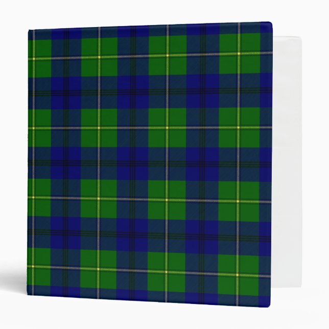 Classeur Clan écossais Johnston Tartan Plaid (Devant/Intérieur)