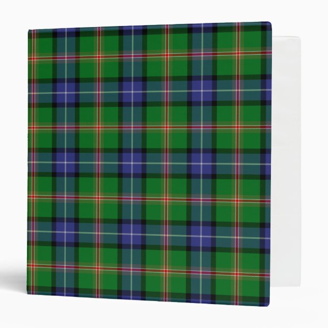 Classeur Clan écossais Jones Tartan Plaid (Devant/Intérieur)