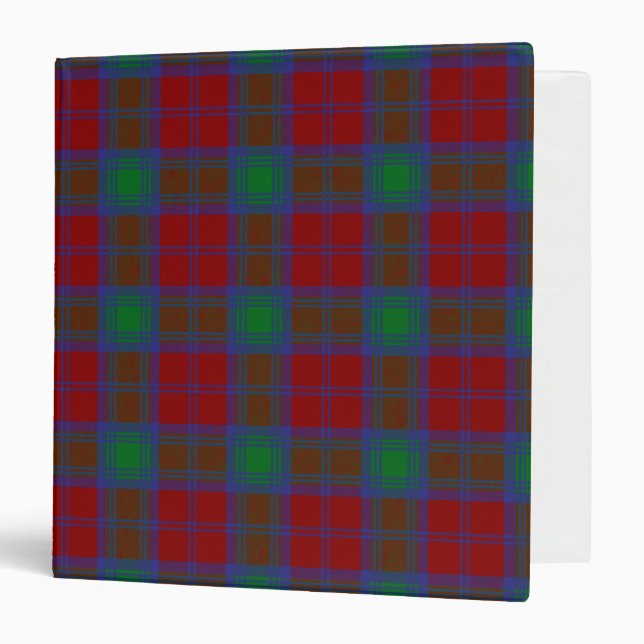Classeur Clan écossais Lindsay Tartan Plaid (Devant/Intérieur)