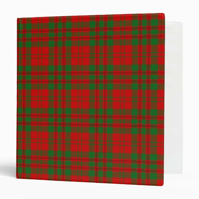 Classeur Clan écossais Livingstone Tartan Plaid (Devant/Intérieur)