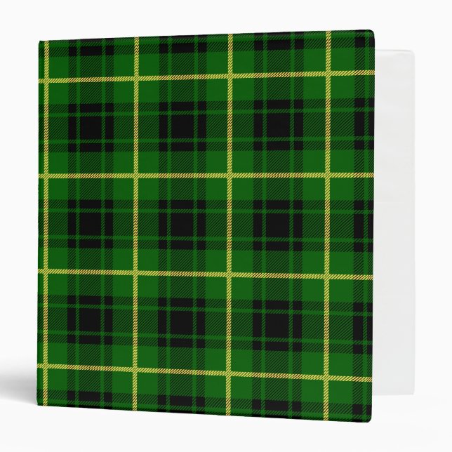 Classeur Clan écossais MacArthur Tartan Plaid (Devant/Intérieur)