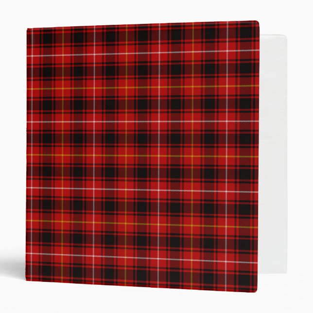 Classeur Clan écossais MacIver Tartan Plaid (Devant/Intérieur)