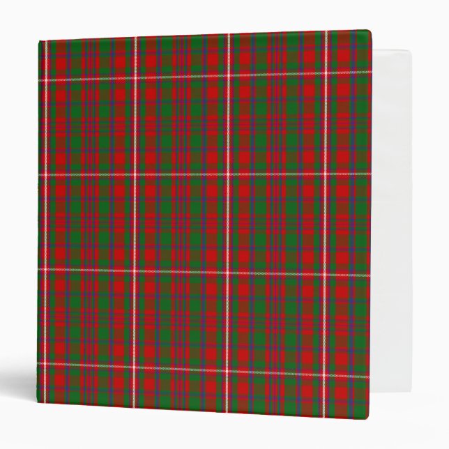 Classeur Clan écossais MacKinnon Tartan Plaid (Devant/Intérieur)