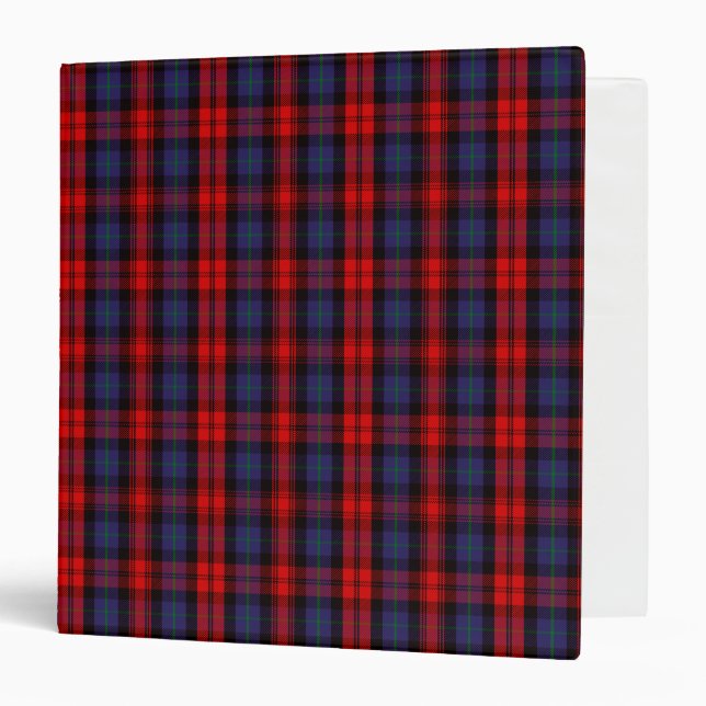 Classeur Clan écossais MacLachlan Tartan Plaid (Devant/Intérieur)