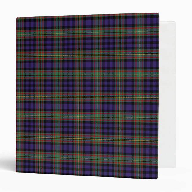 Classeur Clan écossais MacLellan Tartan Plaid (Devant/Intérieur)