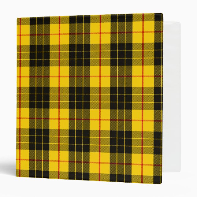 Classeur Clan écossais MacLeod Tartan Plaid (Devant/Intérieur)