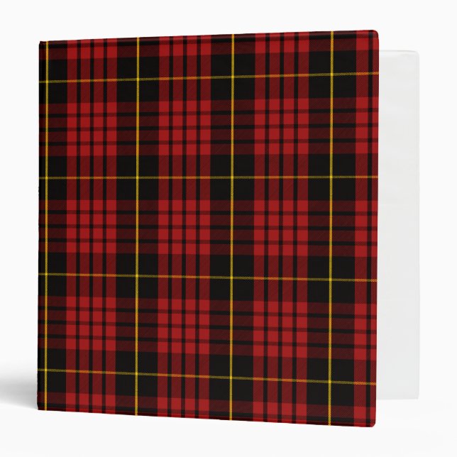 Classeur Clan écossais MacQueen Tartan Plaid (Devant/Intérieur)