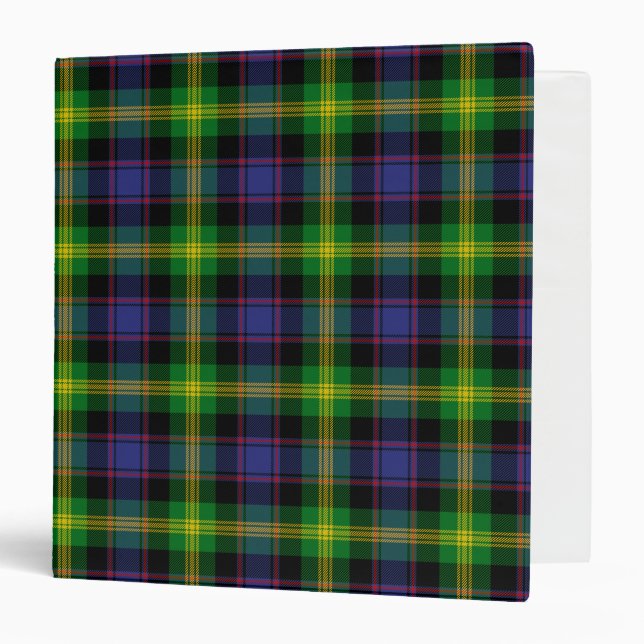 Classeur Clan écossais Watson Tartan Plaid (Devant/Intérieur)