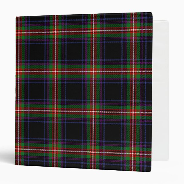 Classeur Clan écossais Watt Tartan Plaid (Devant/Intérieur)