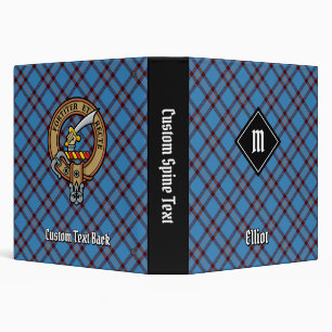 Classeur Clan Elliot Tartan antique
