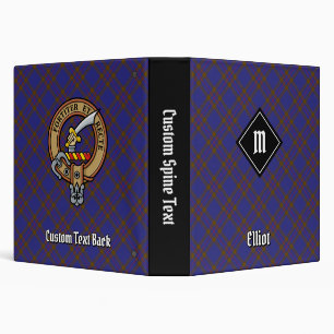 Classeur Clan Elliot Tartan moderne