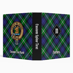 Classeur Clan Forbes Tartan