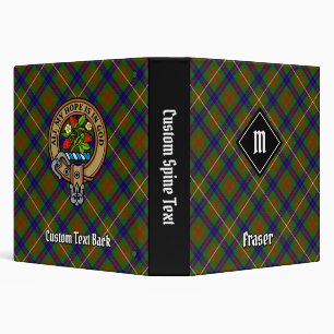 Classeur Clan Fraser Chasse Tartan