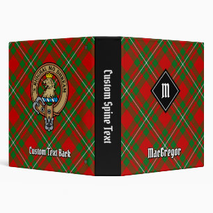 Classeur Clan Gregor Tartan