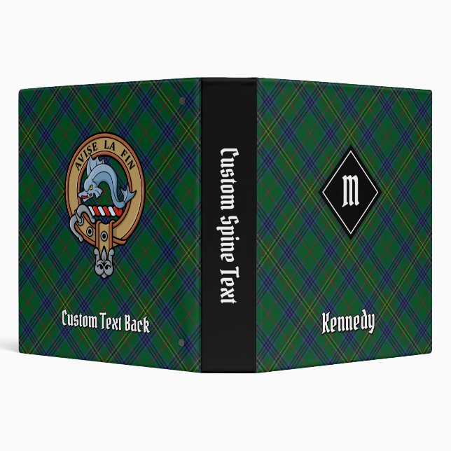 Classeur Clan Kennedy Tartan (Arrière-plan)