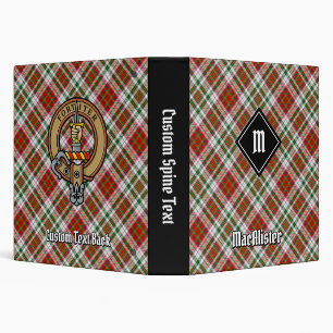 Classeur Clan MacAlister robe Tartan