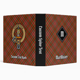 Classeur Clan MacAlister Tartan