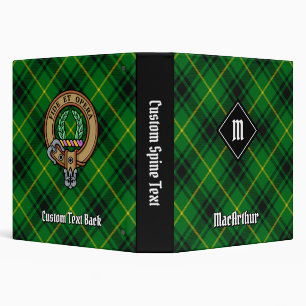 Classeur Clan MacArthur Tartan