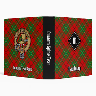 Classeur Clan MacAulay Tartan