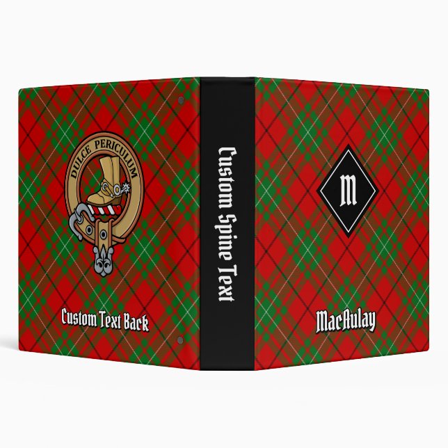 Classeur Clan MacAulay Tartan (Arrière-plan)