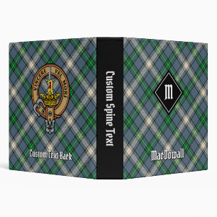 Classeur Clan MacDowall Tartan