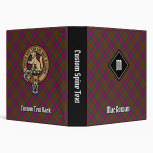 Classeur Clan MacGowan Tartan