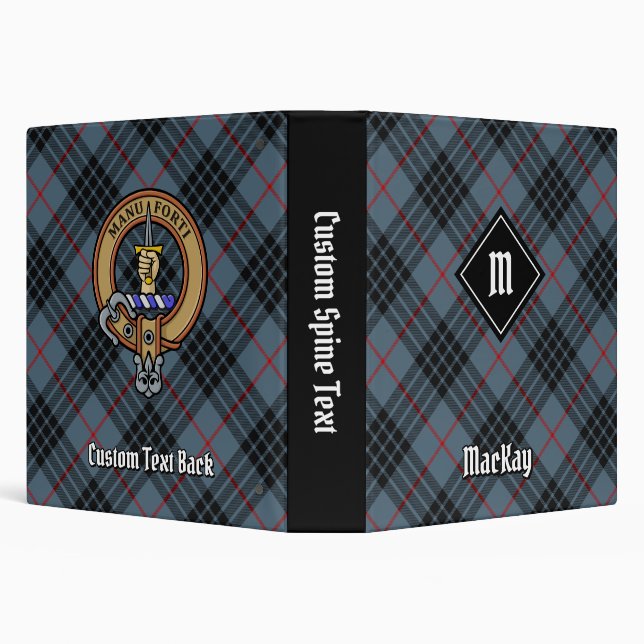 Classeur Clan MacKay Blue Tartan (Arrière-plan)