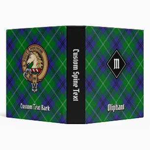 Classeur Clan Oliphant Tartan