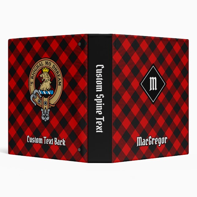 Classeur Clan Rob Roy MacGregor Tartan (Arrière-plan)