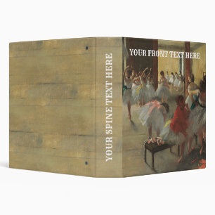 Classeur Classe Danse, Degas Art