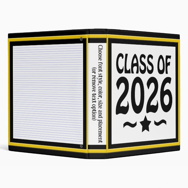 Classeur Classe d'étoiles de 2026 (Arrière-plan)