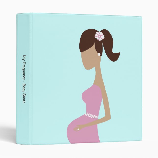 Classeur Classeur/organisateur de baby shower (Devant/Côté)