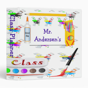 Classeur Classeur/planificateur personnalisés de classe